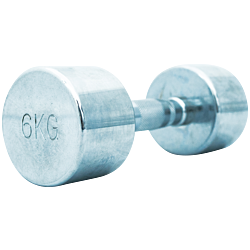 TITAN LIFE PRO Chrome Dumbbell 6kg 