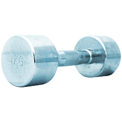 TITAN LIFE PRO Chrome Dumbbell 4kg 